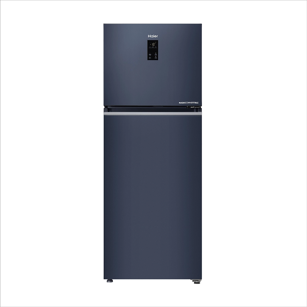 Haier 328L 2 Star Graphite Black Double Door Refrigerator