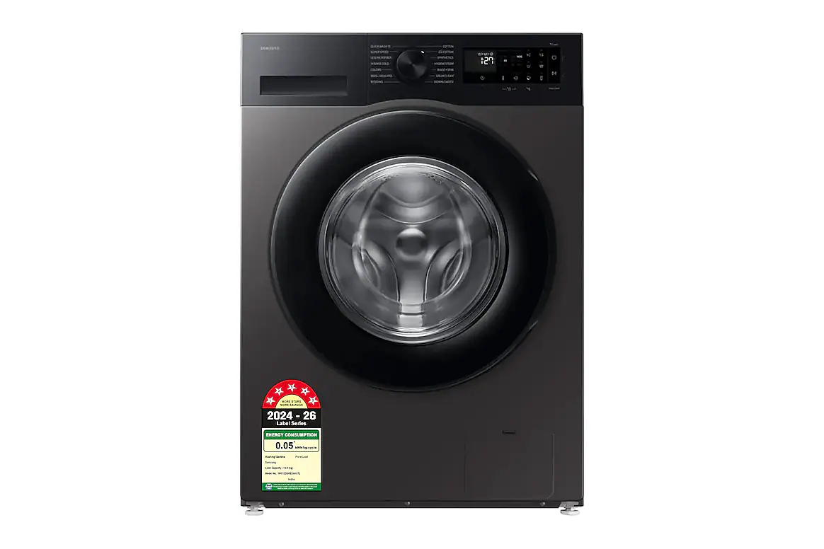 WW12DG5B24AX, Front Load Washing Machine with SmartThings AI & Energy Mode 12.0 kg