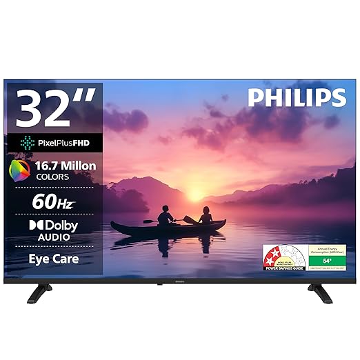 PHILIPS 80 cm (32 inches) 6100 Series Frameless HD Smart LED Google TV
