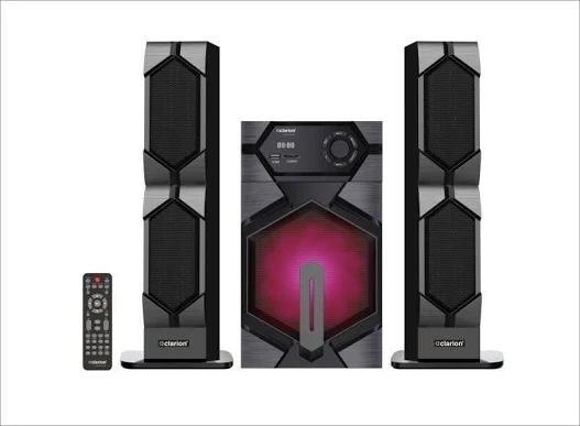 Clarion JM-8237 2.1 Channel Multimedia Speaker System with 160W Output and Bluetooth v5.0