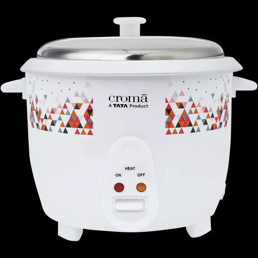 Croma 1.8 Litre Electric Rice Cooker & Steamer
