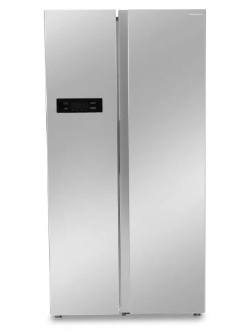 Kelvinator 562 Litre Side by Side Refrigerator KELVINATOR KRS-I570RNVHST (SILVER)